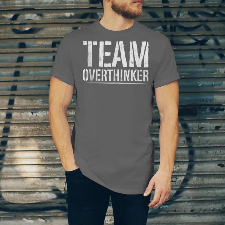 Team Overthinker Introvert Unisex Jersey T-Shirt Team Overthinker Introvert Unisex Jersey T-Shirt