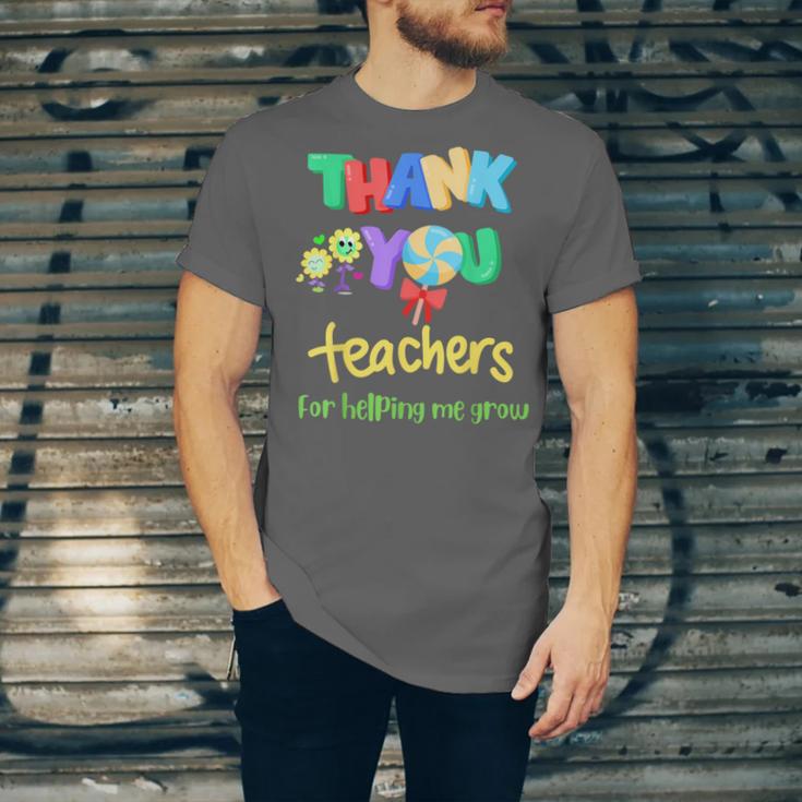 Thank You Teacher Appreciation Graduation Men Women Kids Unisex Jersey T-Shirt