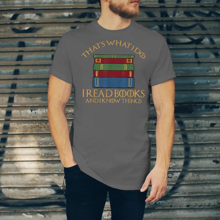 Thats What I Do Read Reading Book Librarian Across America Unisex Jersey T-Shirt