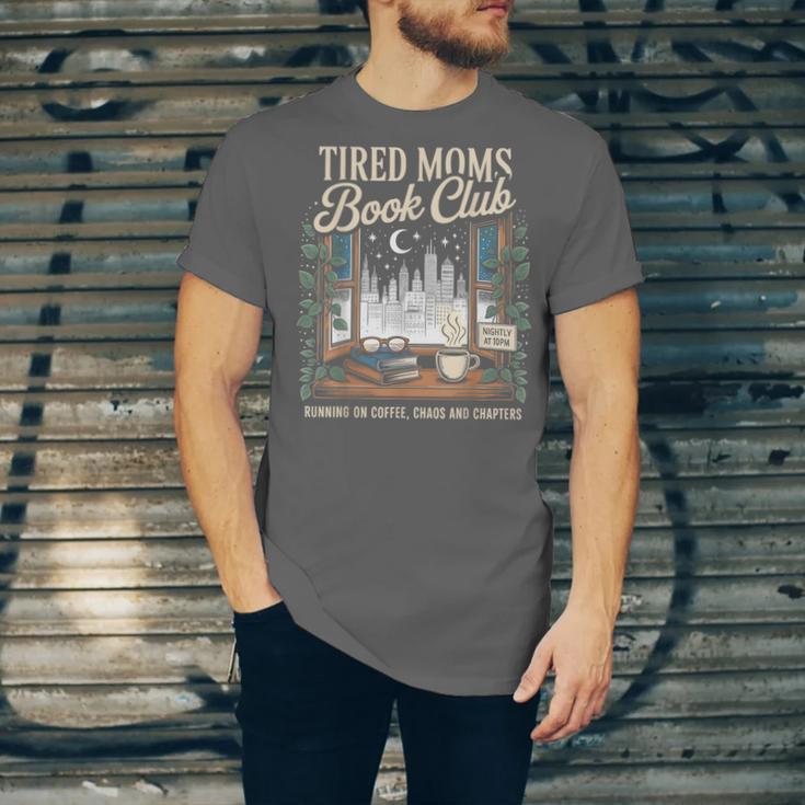 Tired Moms Book Club Coffee Chaos Chapters Book Lover Unisex Jersey T-Shirt Tired Moms Book Club Coffee Chaos Chapters Book Lover Unisex Jersey T-Shirt