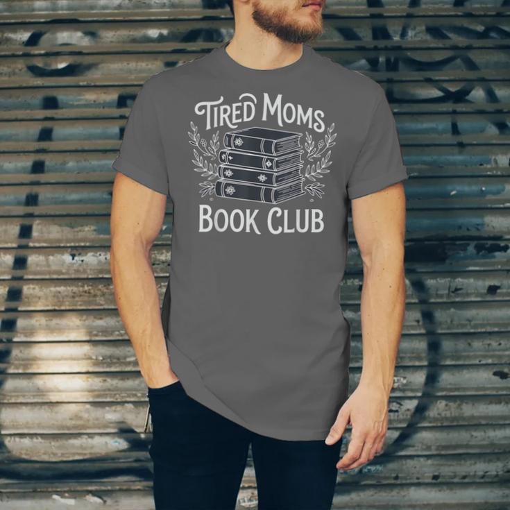 Tired Moms Book Club Unisex Jersey T-Shirt