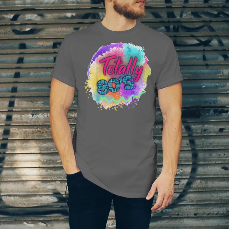 Totally 80's Tie Dye Retro Vibes 1980s Style Nostalgia Unisex Jersey T-Shirt