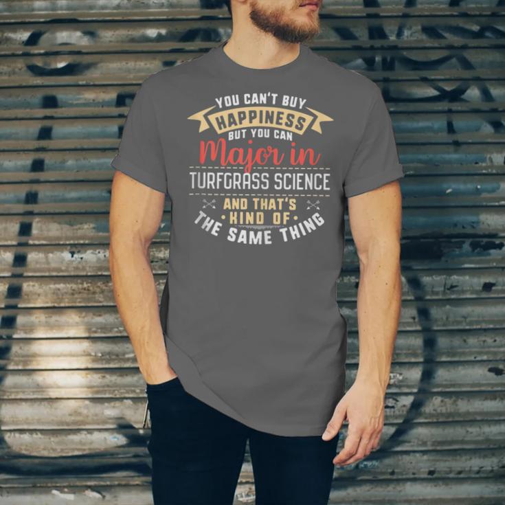 Turfgrass Science Major Student Shirt Graduation Unisex Jersey T-Shirt