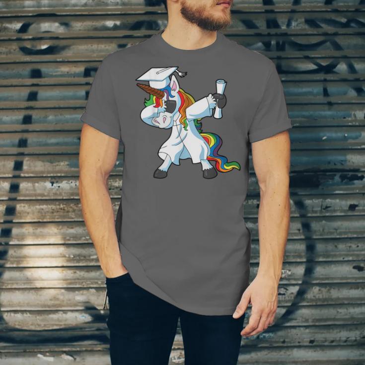 Unicorn Student Graduation 2022 Boys Girls Teenagers Teen Unisex Jersey T-Shirt