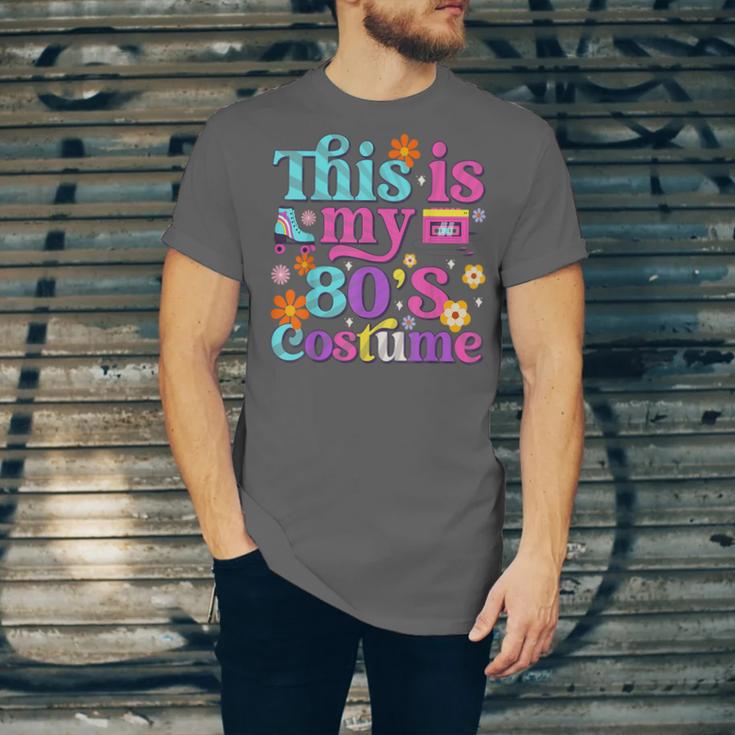 Vintage 80s Costume Nostalgia 1980s Fashion Cute Girls Women Unisex Jersey T-Shirt