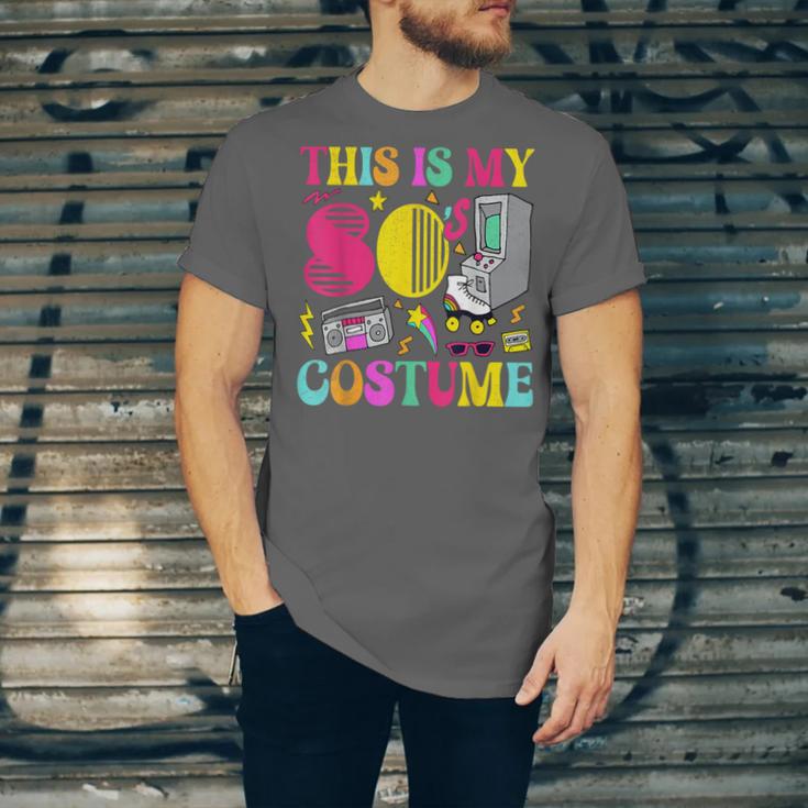 Vintage 80s Vibes Costume Nostalgia 1980s Fashion Cassette Unisex Jersey T-Shirt