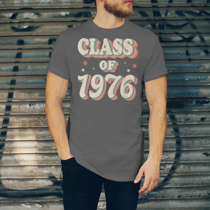 Vintage Class Of 1976 76 High School Graduation Unisex Jersey T-Shirt