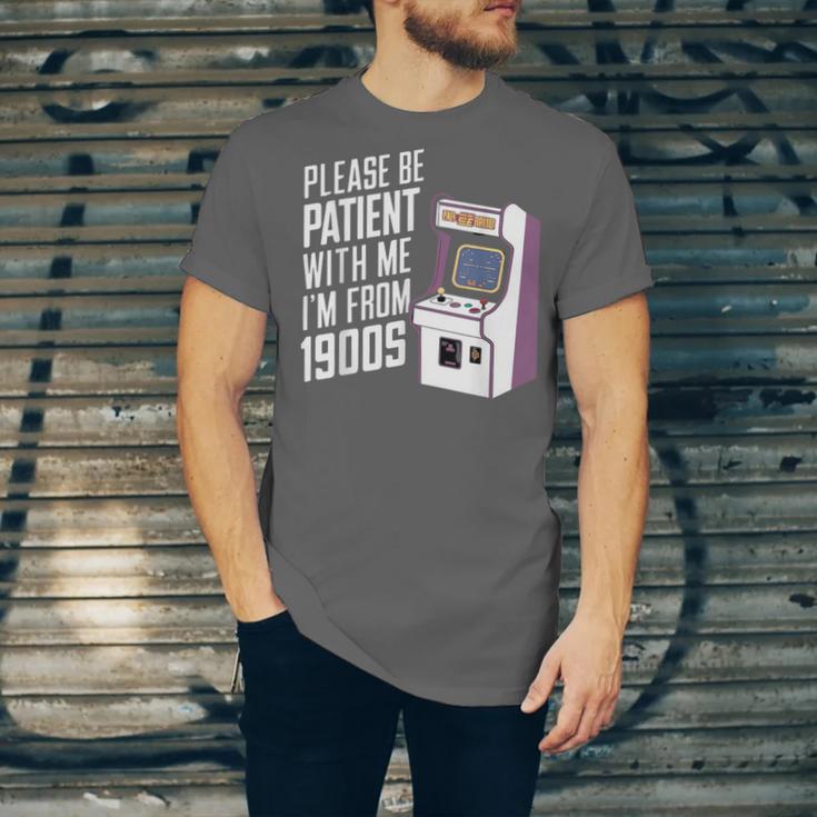 Vintage Gaming Please Be Patient With Me I'm From The 1900s Unisex Jersey T-Shirt