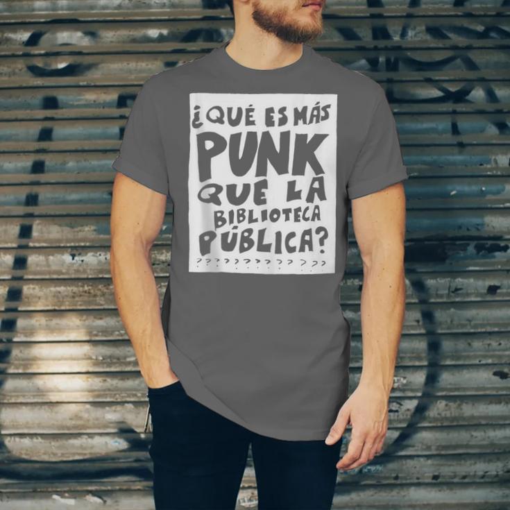 What's More Punk Than The Public Library Book Lover Unisex Jersey T-Shirt