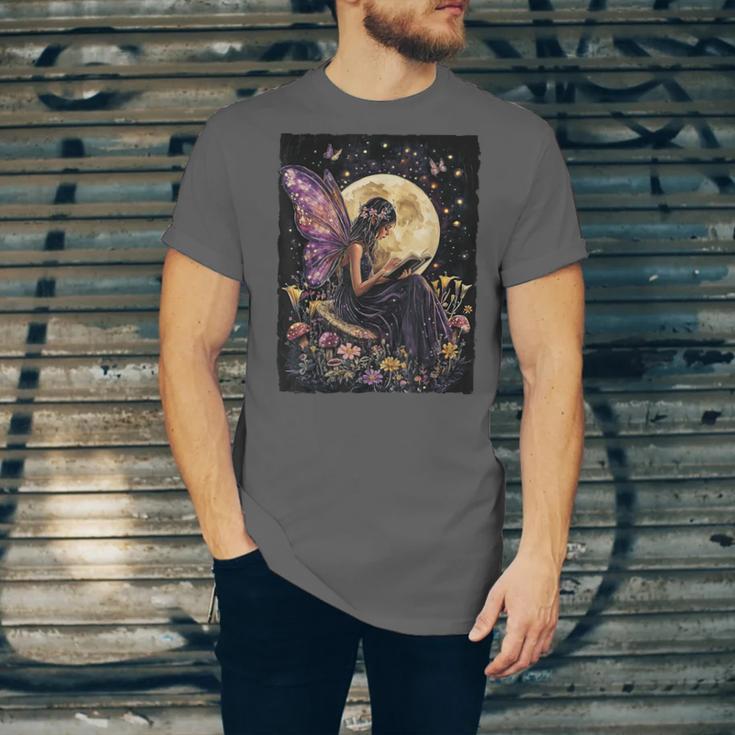Whimsical Book Fairy Reading Bookish Fairycore Unisex Jersey T-Shirt Whimsical Book Fairy Reading Bookish Fairycore Unisex Jersey T-Shirt