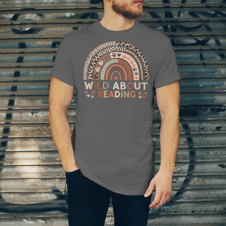 Wild About Reading Books Reader Lover Library Day Librarian Unisex Jersey T-Shirt Wild About Reading Books Reader Lover Library Day Librarian Unisex Jersey T-Shirt
