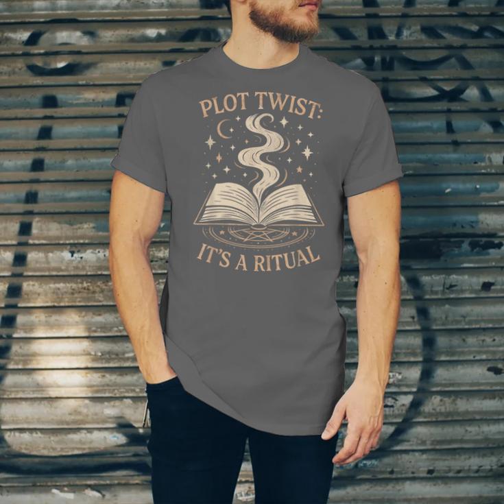 Witchy Book Club Pagan Reader Occult Fiction Coven Ritual Unisex Jersey T-Shirt Witchy Book Club Pagan Reader Occult Fiction Coven Ritual Unisex Jersey T-Shirt
