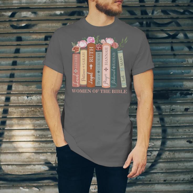 Women Of The Bible Christian Books Full Color Unisex Jersey T-Shirt