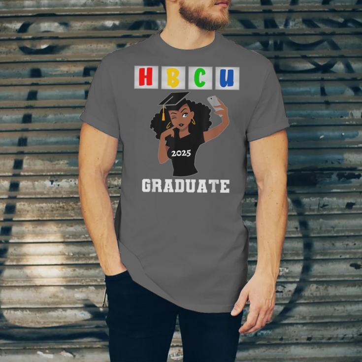 Women HBCU Grad 2025 College Graduation Apparel Unisex Jersey T-Shirt