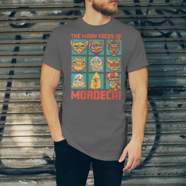 Women's DCC Many Faces Of Mordecai Grid Gamer Series Book Unisex Jersey T-Shirt Women's DCC Many Faces Of Mordecai Grid Gamer Series Book Unisex Jersey T-Shirt