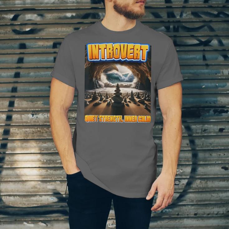World Introvert Day Quiet Strength Inner Calm Unisex Jersey T-Shirt
