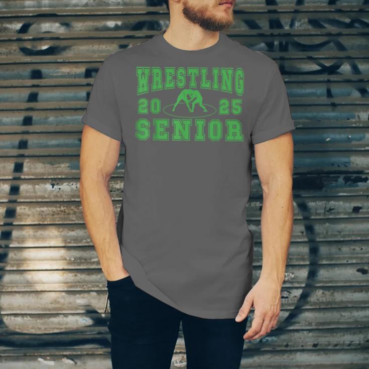 Wrestling Senior Night Wrestling Senior 2025 Graduation 32 Unisex Jersey T-Shirt
