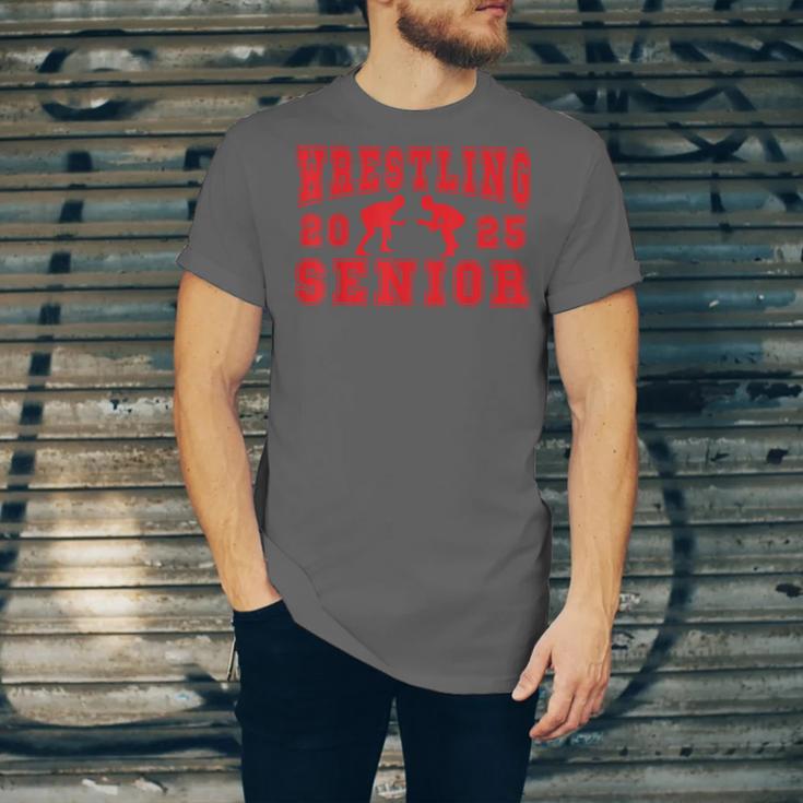 Wrestling Senior Night Wrestling Senior 2025 Graduation 7 Unisex Jersey T-Shirt