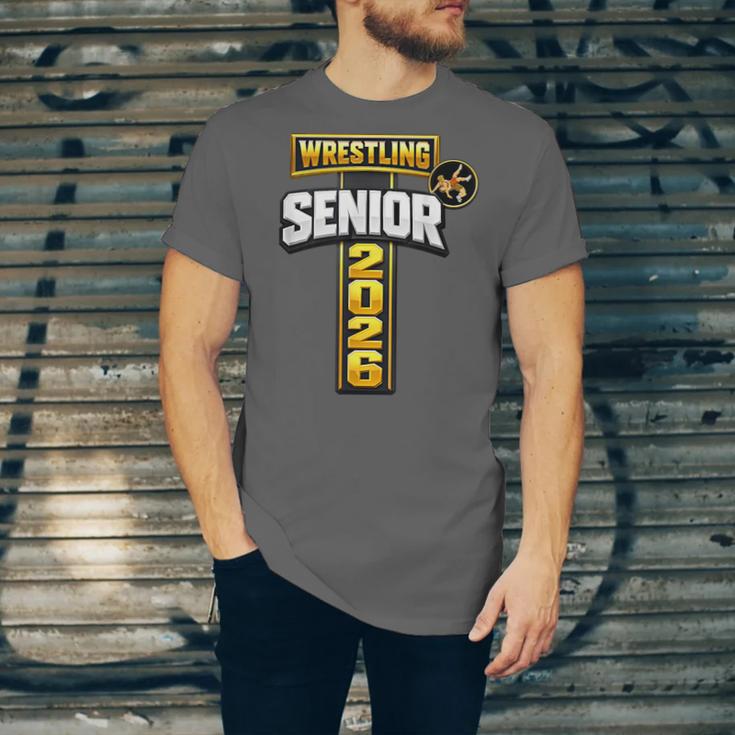 Wrestling Senior Night Senior 2026 Faith Cross Graduation Unisex Jersey T-Shirt