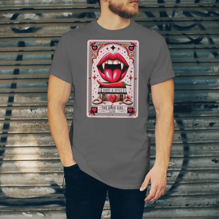 Yes Sir The Good-Girl The Good-Girl Tarot Card Smut Book Unisex Jersey T-Shirt