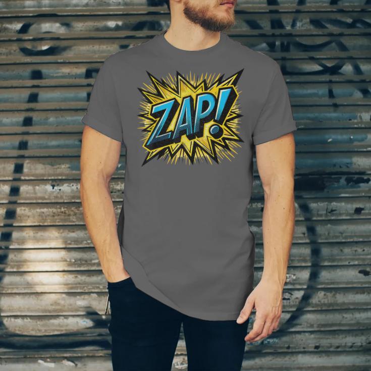 ZAP Comic Book Retro Artwork – Cartoon Collector Unisex Jersey T-Shirt ZAP Comic Book Retro Artwork – Cartoon Collector Unisex Jersey T-Shirt