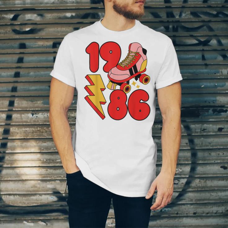 1986 Retro Roller Skate Vintage 80s Nostalgia Collector Unisex Jersey T-Shirt 1986 Retro Roller Skate Vintage 80s Nostalgia Collector Unisex Jersey T-Shirt