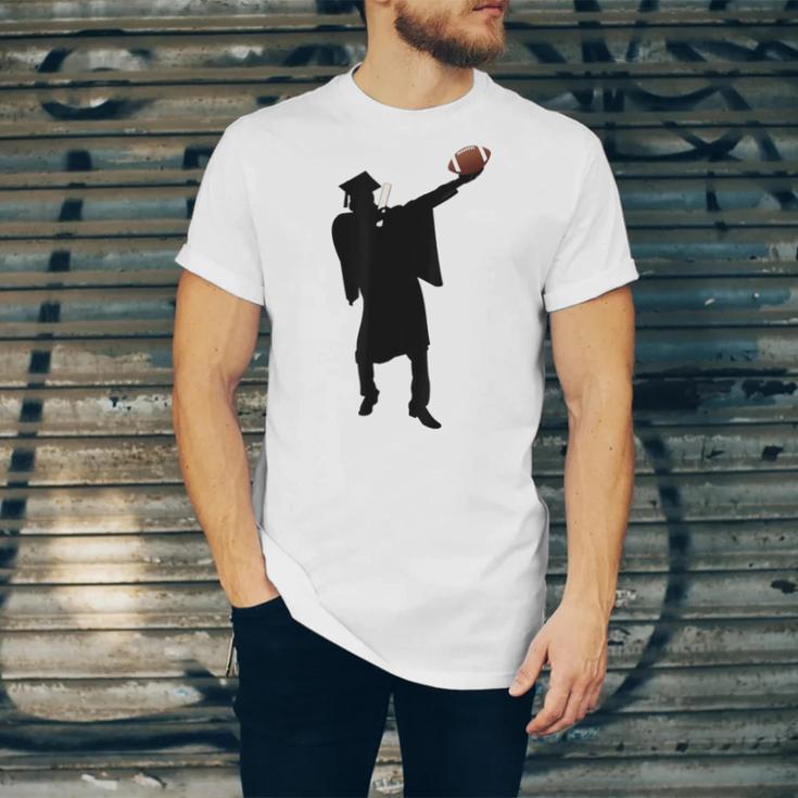 2019 Football Graduation Dab Shirt- Dabbing Graduate Unisex Jersey T-Shirt