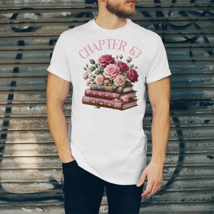 63rd Birthday Chapter 63 Birthday Shirt Women Book Lover Premium Unisex Jersey T-Shirt 63rd Birthday Chapter 63 Birthday Shirt Women Book Lover Premium Unisex Jersey T-Shirt