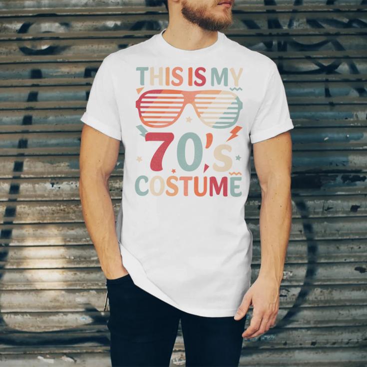 This Is My 70s Costume Vintage Style Nostalgia 1970s Retro Unisex Jersey T-Shirt