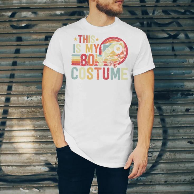 This Is My 80s Costume Vintage Style Nostalgia 1980s Retro Premium Tri-Blend Unisex Jersey T-Shirt