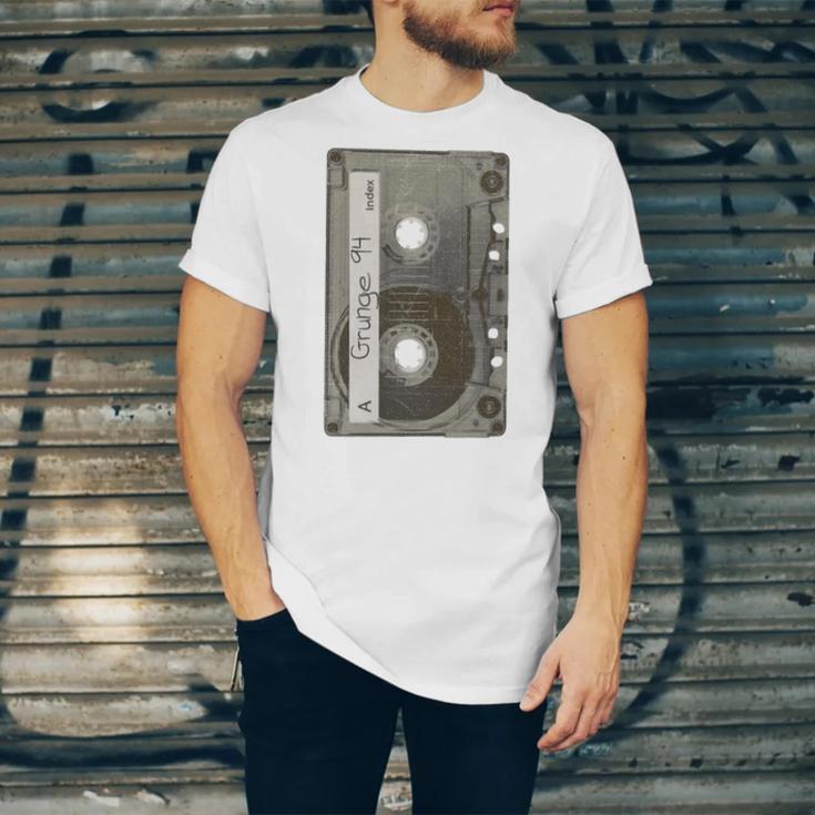 90s MUSIC NOSTALGIA GRAPHIC Unisex Jersey T-Shirt