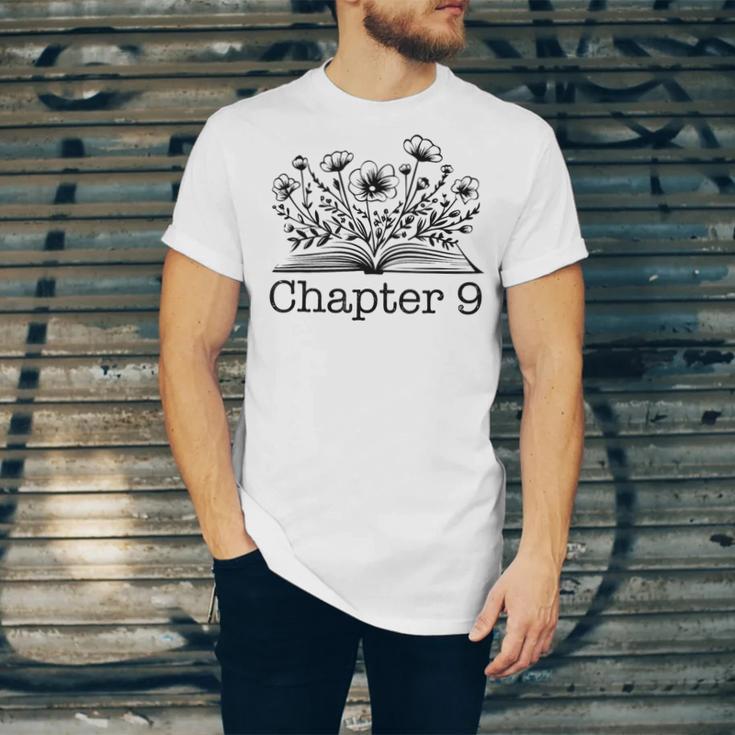 9th Birthday Chapter 9 Reading Book Lover 9 Year Old Unisex Jersey T-Shirt