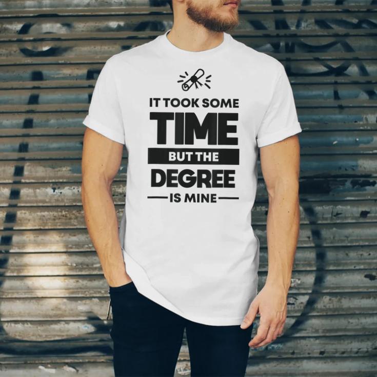 Adult College Graduation Unisex Jersey T-Shirt