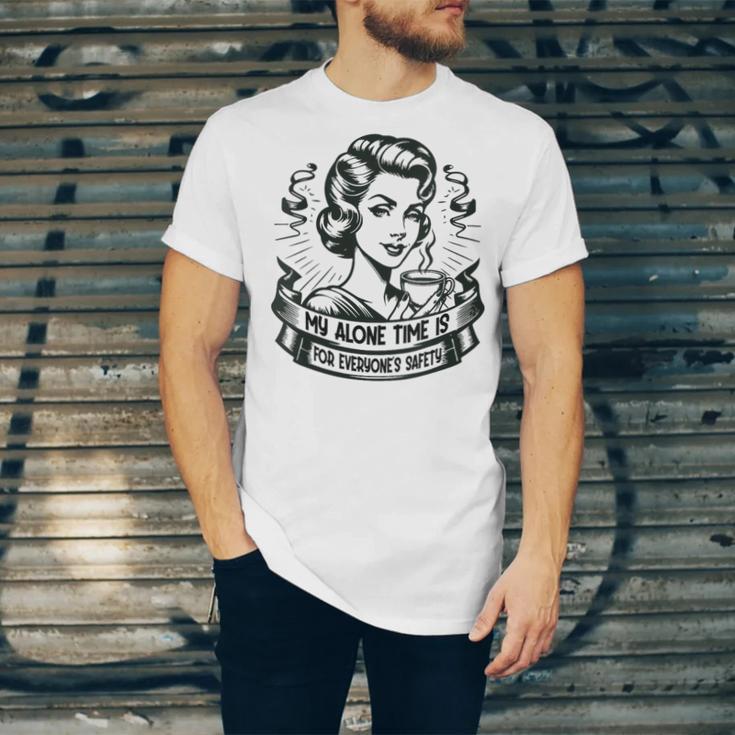 My Alone Time Is For Everyone's Safety Introvert Safety Unisex Jersey T-Shirt My Alone Time Is For Everyone's Safety Introvert Safety Unisex Jersey T-Shirt