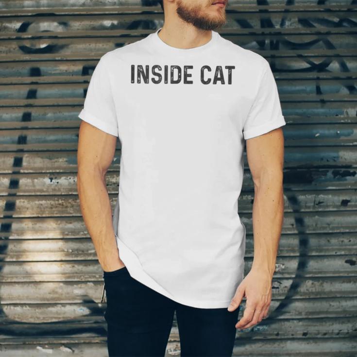 Antisocial Introvert Women Men Kids Inside Cat Unisex Jersey T-Shirt