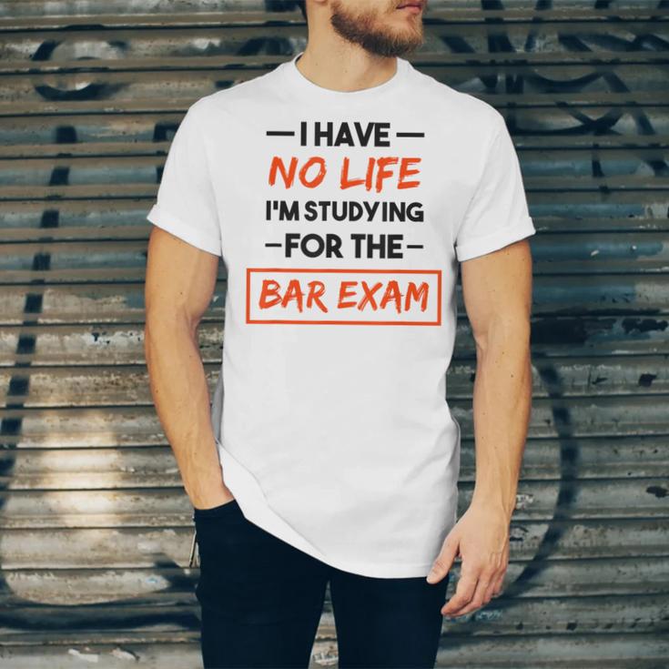 Bar Exam Tee Shirt Law School Graduation Unisex Jersey T-Shirt