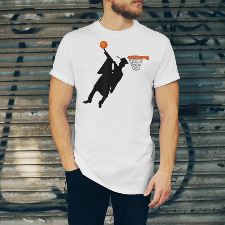 Basketball Slam Dunk Elementary Graduation 2025 6th Grade Unisex Jersey T-Shirt