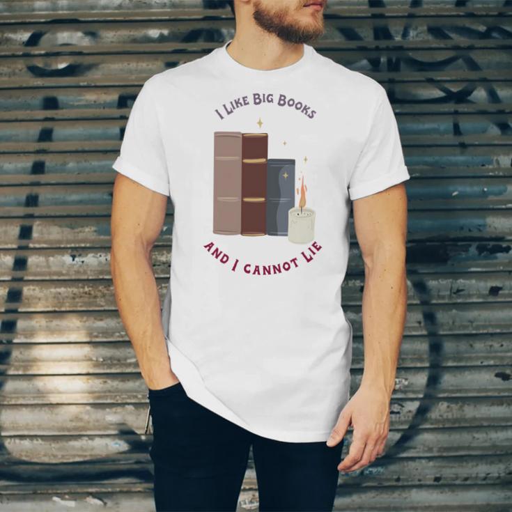 I Like Big Books Bookworm Tee Unisex Jersey T-Shirt