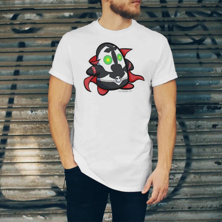 BODO Spawn Character Comic Book Shirt Premium Tri-Blend Unisex Jersey T-Shirt