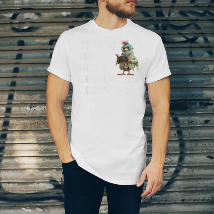 This Is My Book Character Costume Reading For Him & Her Cool Unisex Jersey T-Shirt
