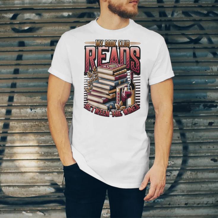 My Book Club Reads Between The Wines Book Club Reading Unisex Jersey T-Shirt My Book Club Reads Between The Wines Book Club Reading Unisex Jersey T-Shirt