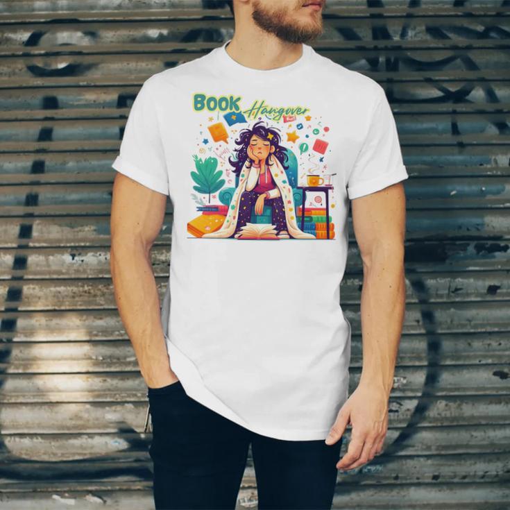 Book Lover Woman Woman Book Hangover Premium Tri-Blend Unisex Jersey T-Shirt