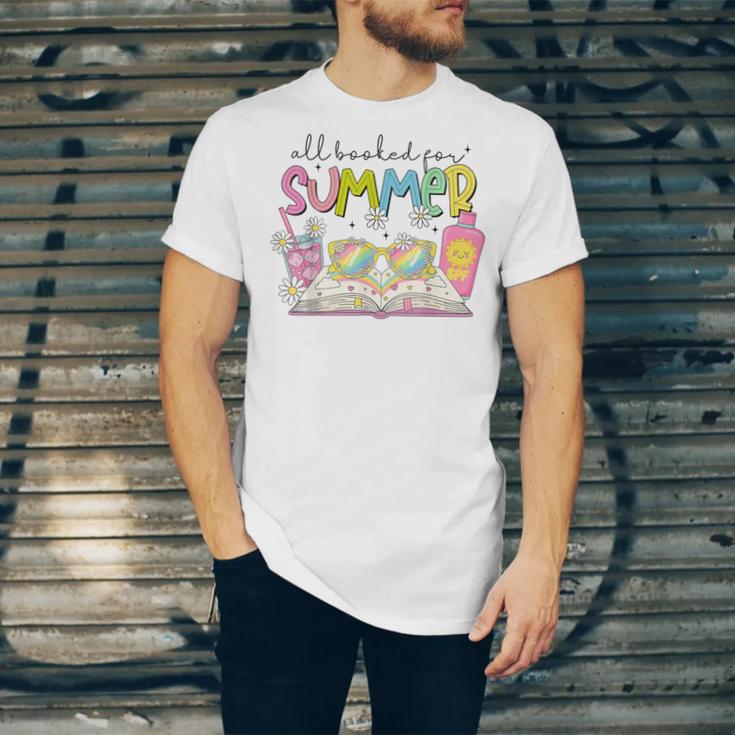 All Booked For Summer Reading Beach Floral Bookish Book Girl Unisex Jersey T-Shirt All Booked For Summer Reading Beach Floral Bookish Book Girl Unisex Jersey T-Shirt