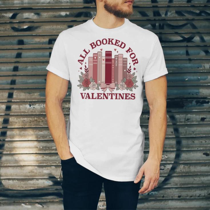 All Booked For Valentines Day Bookish Readers Book Lovers Unisex Jersey T-Shirt All Booked For Valentines Day Bookish Readers Book Lovers Unisex Jersey T-Shirt