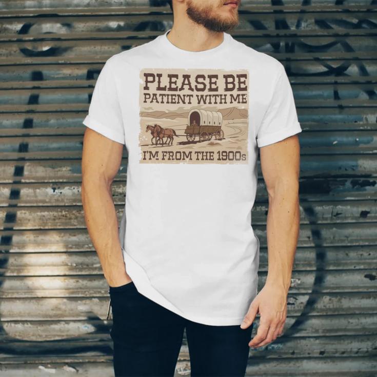 Boomer Millennial Please Be Patient I'm From The 1900s Unisex Jersey T-Shirt