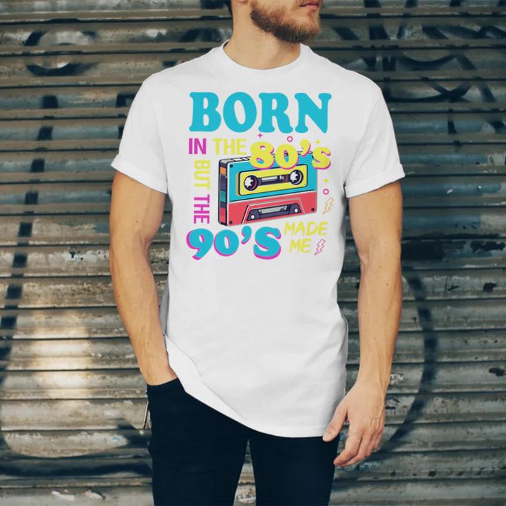 Born In The 80's But 90's Made Me Nostalgia Cassette Tape Premium Tri-Blend Unisex Jersey T-Shirt Born In The 80's But 90's Made Me Nostalgia Cassette Tape Premium Tri-Blend Unisex Jersey T-Shirt