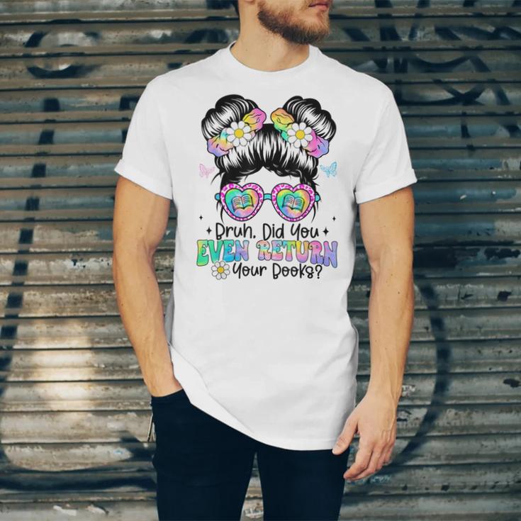 Bruh Return Your Books Reading Library Book Lovers Unisex Jersey T-Shirt Bruh Return Your Books Reading Library Book Lovers Unisex Jersey T-Shirt