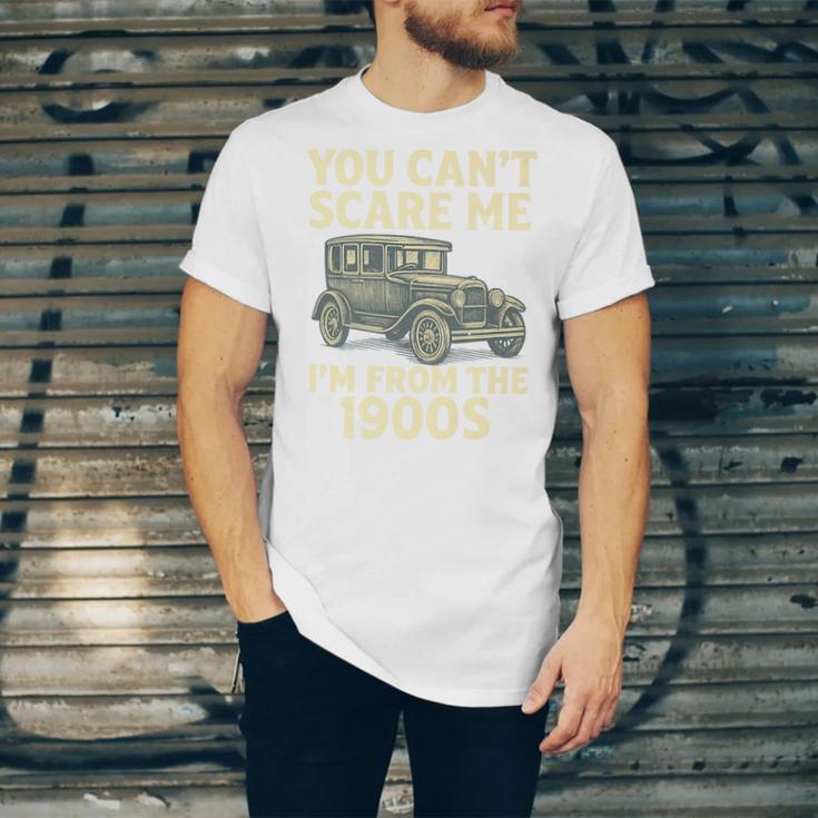You Can't Scare Me I'm From The 1900s Retro Vintage Car Premium Unisex Jersey T-Shirt