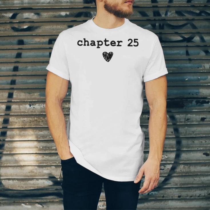 Chapter 25 Book Lovers Readers & Authors 25th Birthday Unisex Jersey T-Shirt