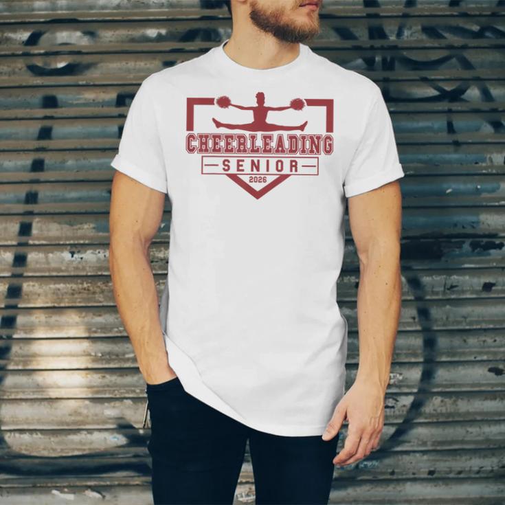 Cheerleading Senior Night Cheer Senior 2026 Graduation 69 Unisex Jersey T-Shirt